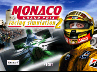 Monaco Grand Prix - Racing Simulation 2 (Europe) (En,Fr,Es,It) Title Screen